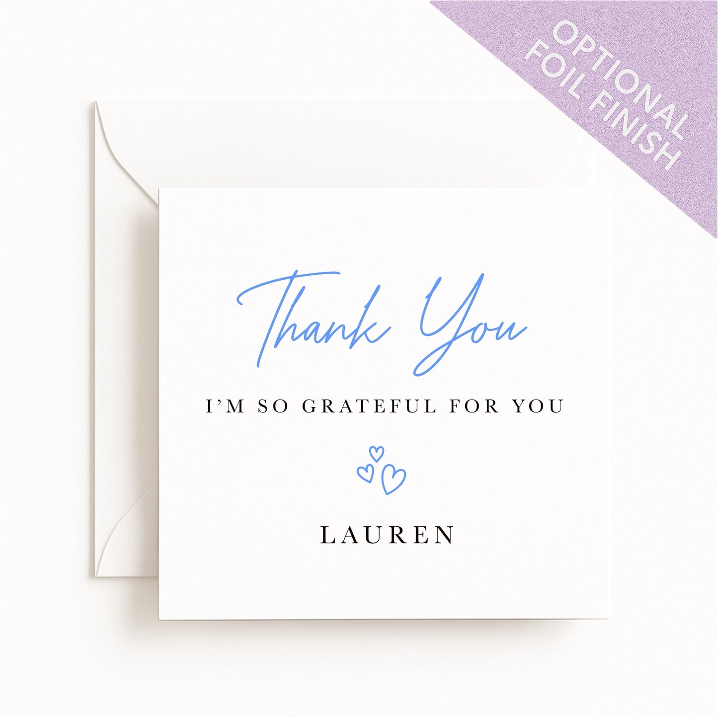 I’m So Grateful For You Card