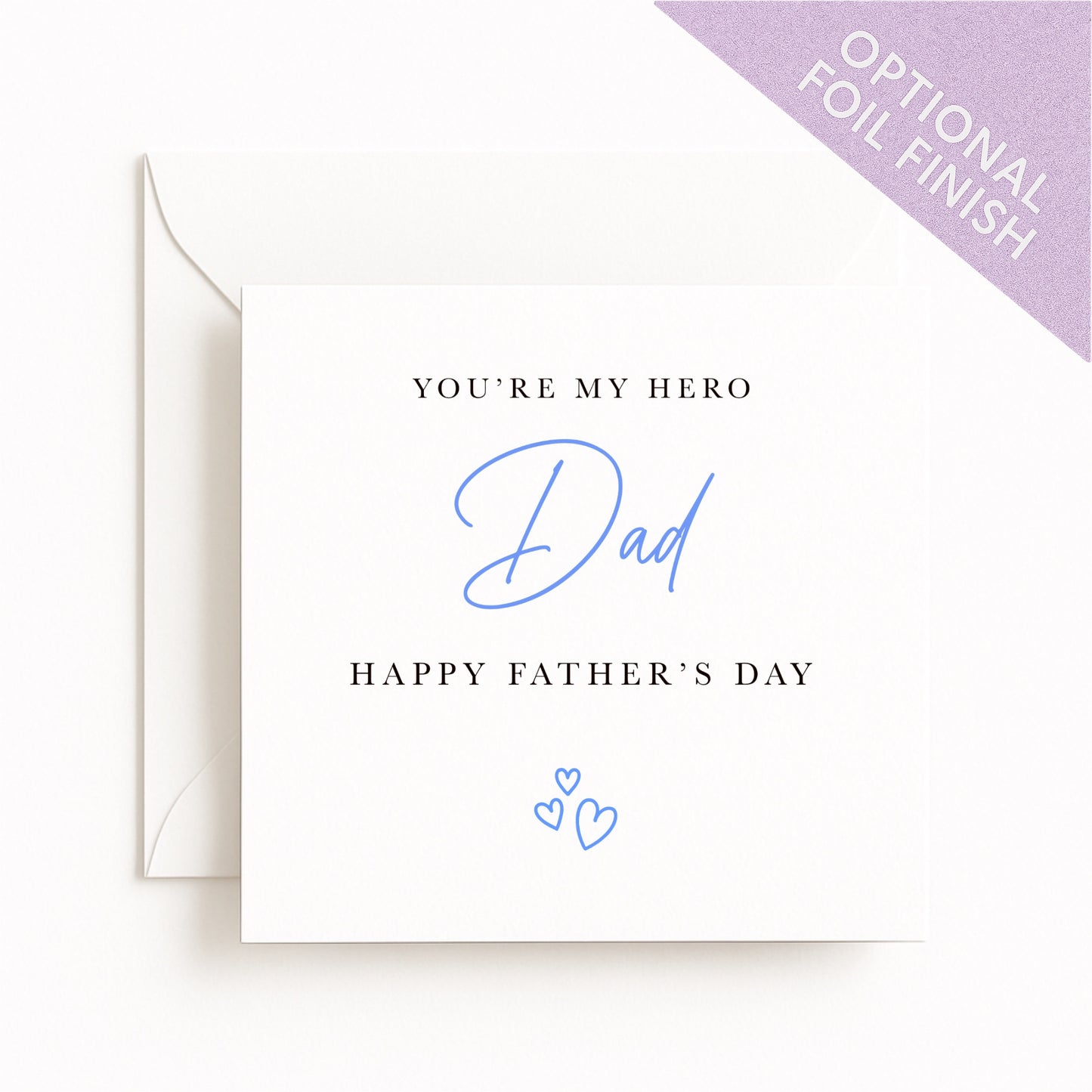 You’re My Hero Dad Card