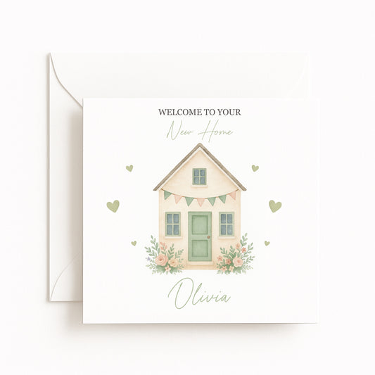 “Welcome to Your New Home” (Bunting House)