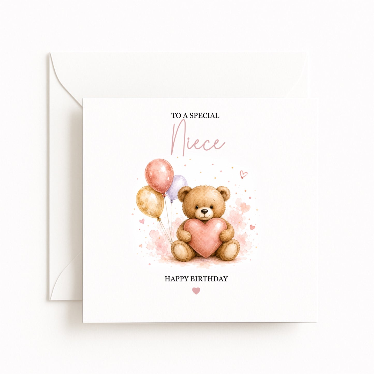 Teddy Bear Birthday Card