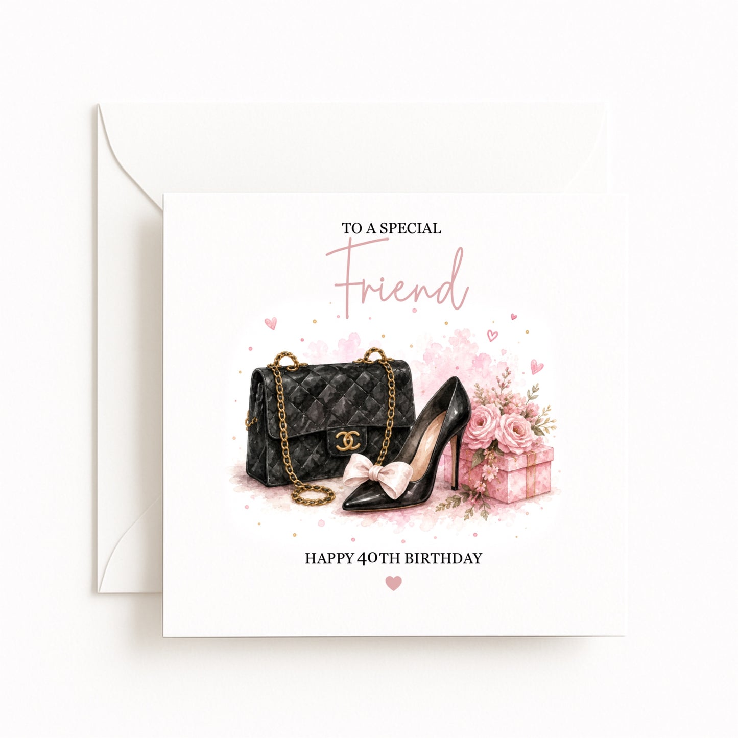 Shoes & Bags Birthday Card