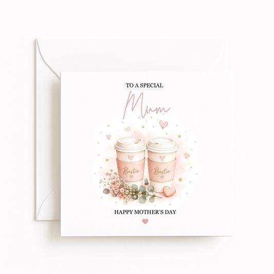 Mum Bestie Mother’s Day Card