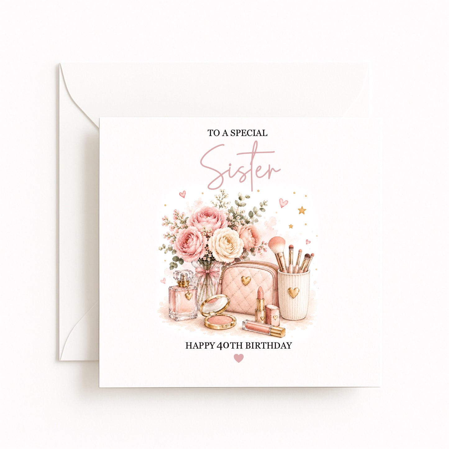 Makeup Birthday Card