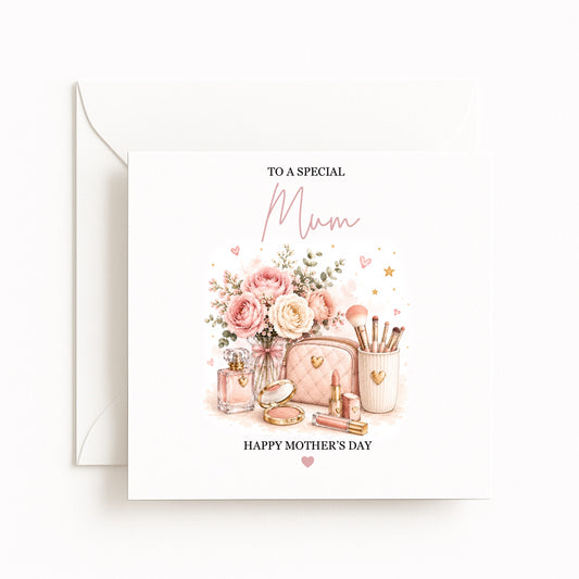 Makeup Mother’s Day Card