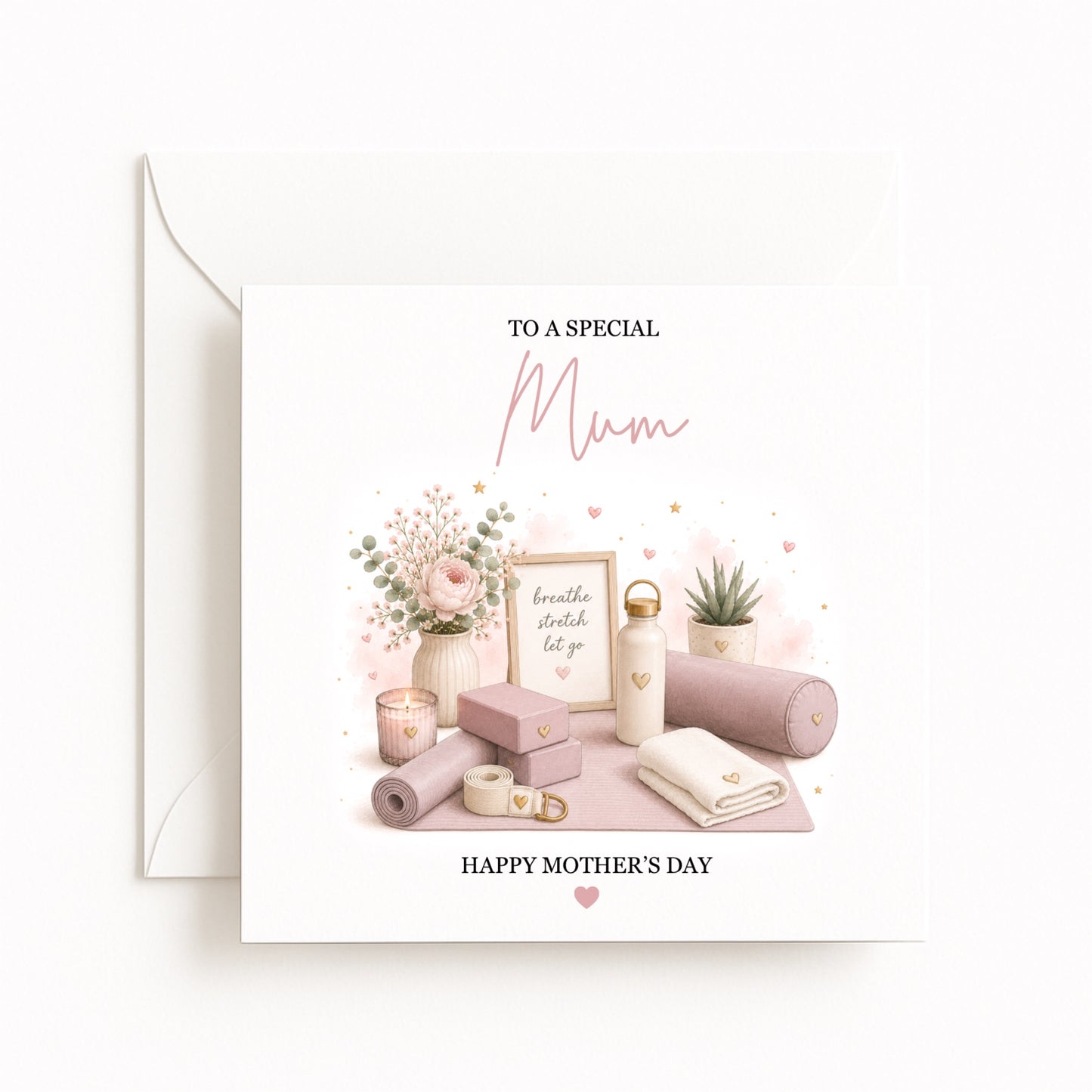 Yoga Mother’s Day Card