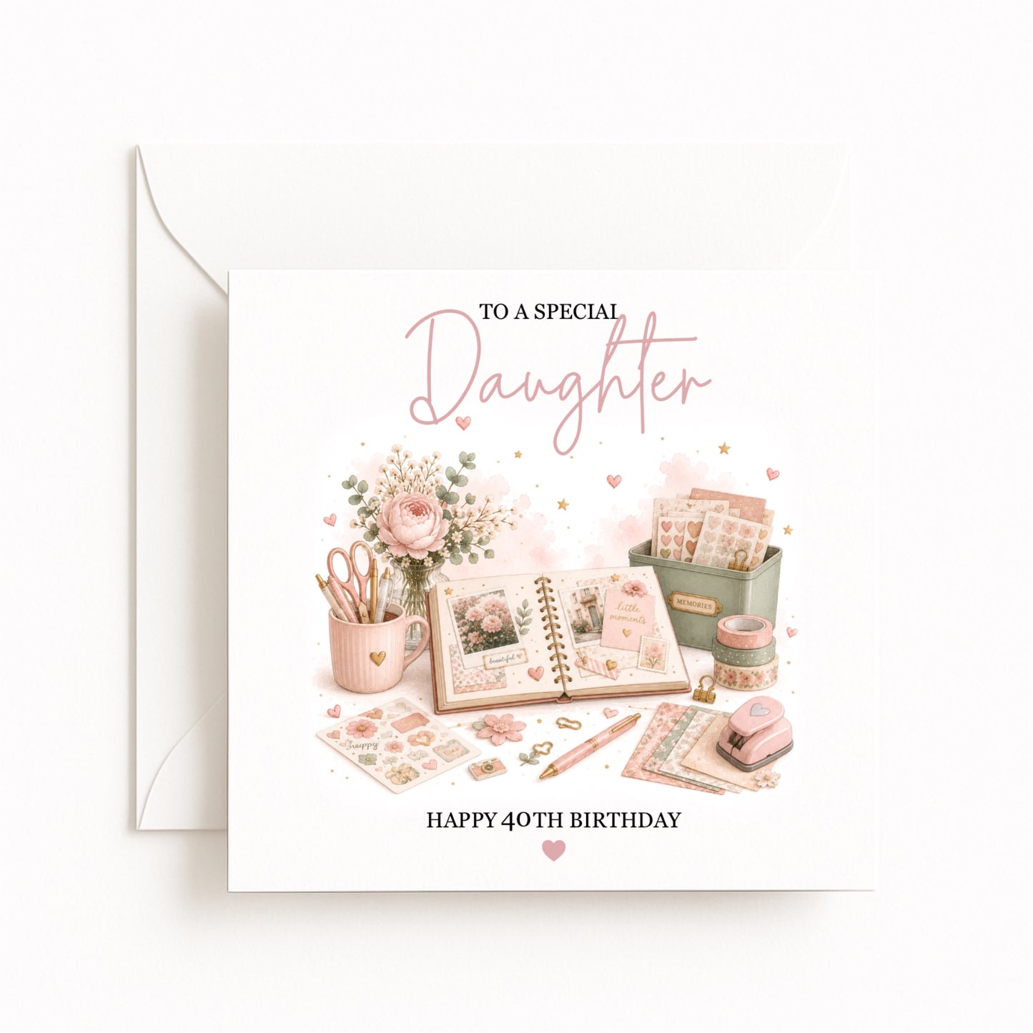 Scrapbooking Birthday Card