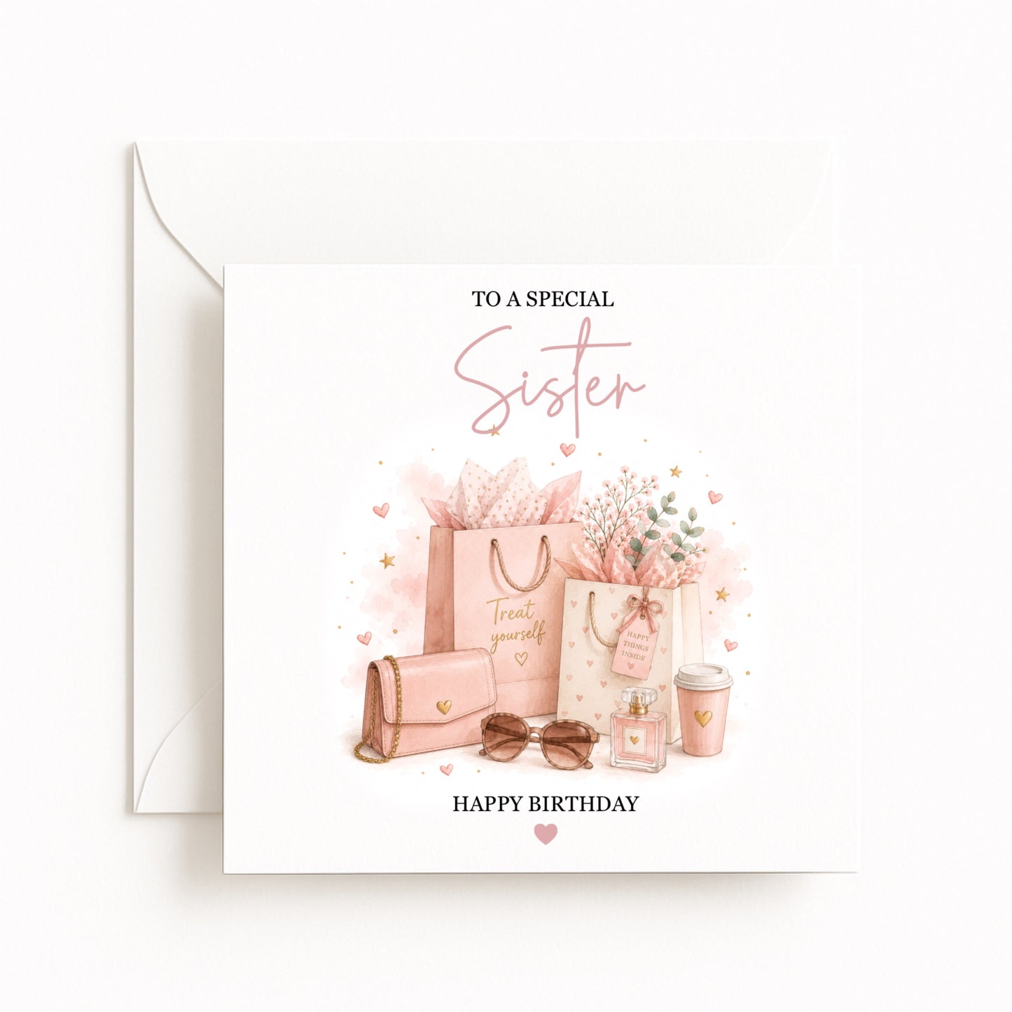 Shopping Spree Birthday Card