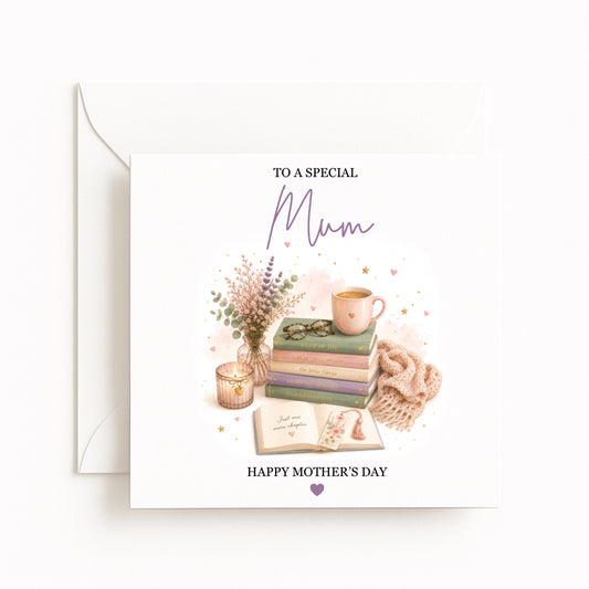 Book Lover Mother’s Day Card