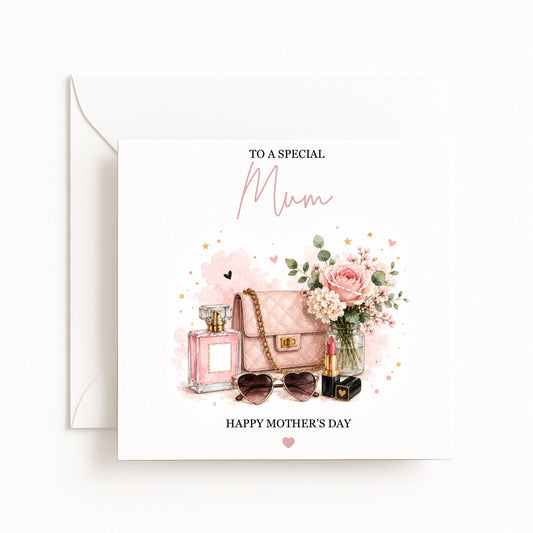 Perfume & Sunglasses Mother’s Day Card