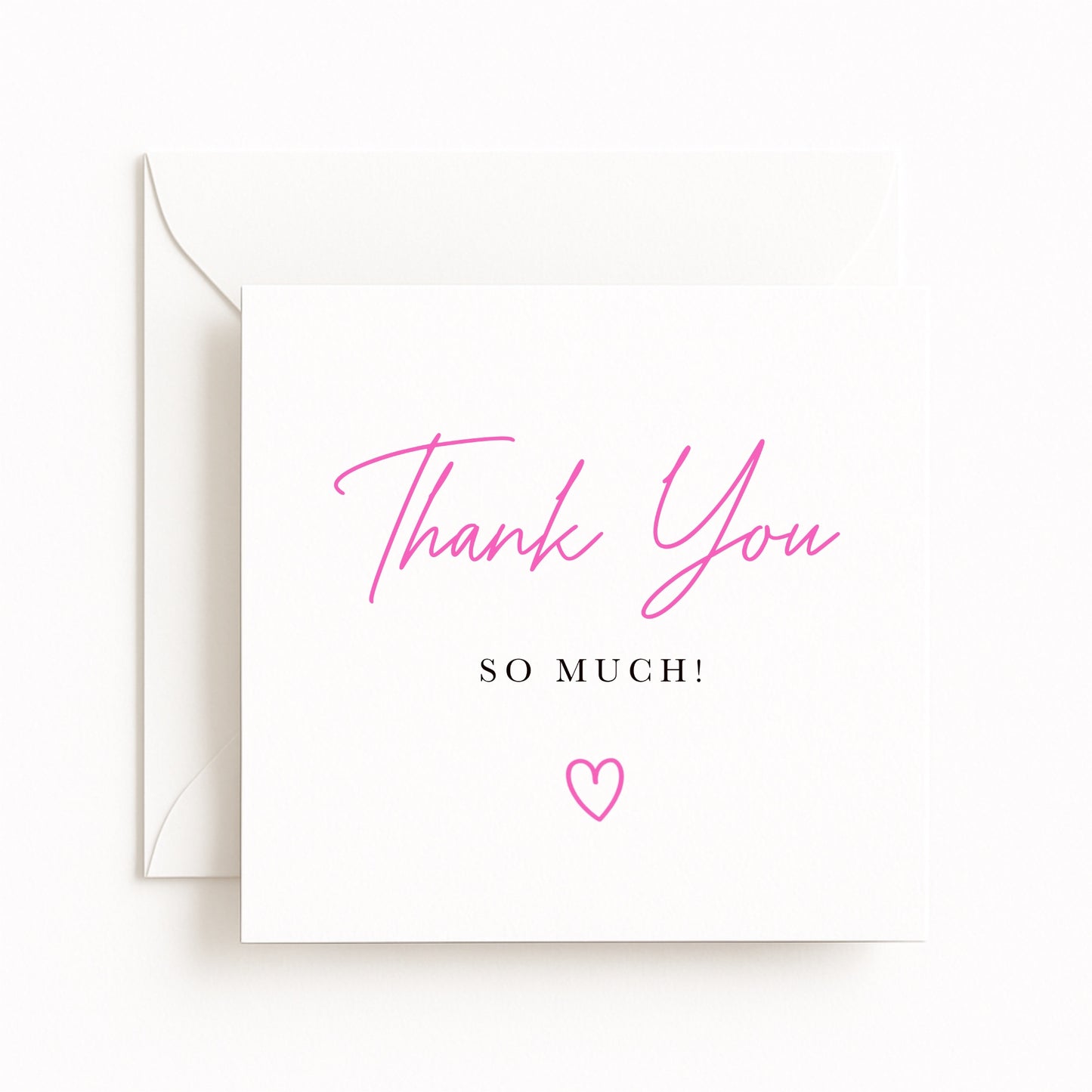 Thank You So Much Card