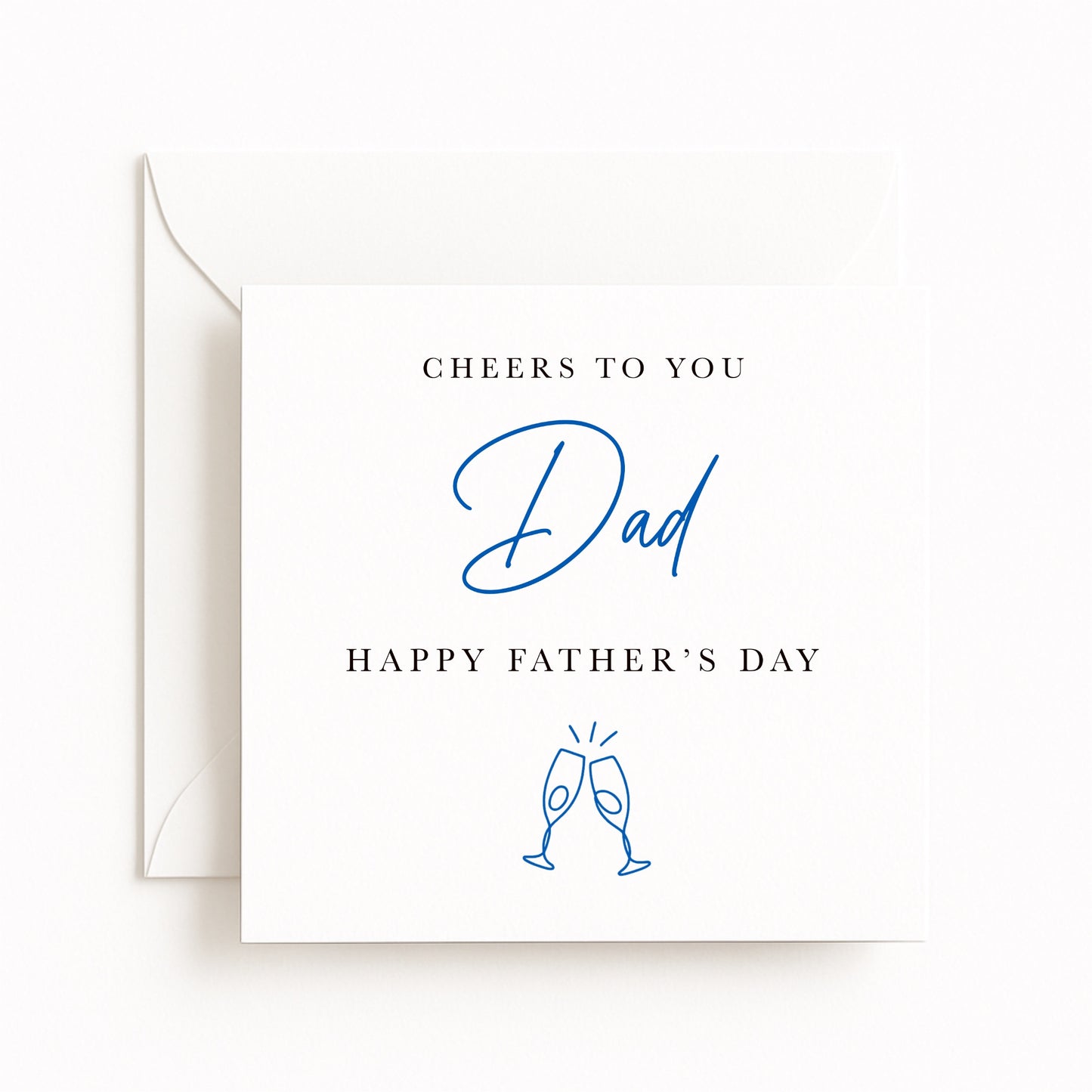 Cheers To You Dad Card