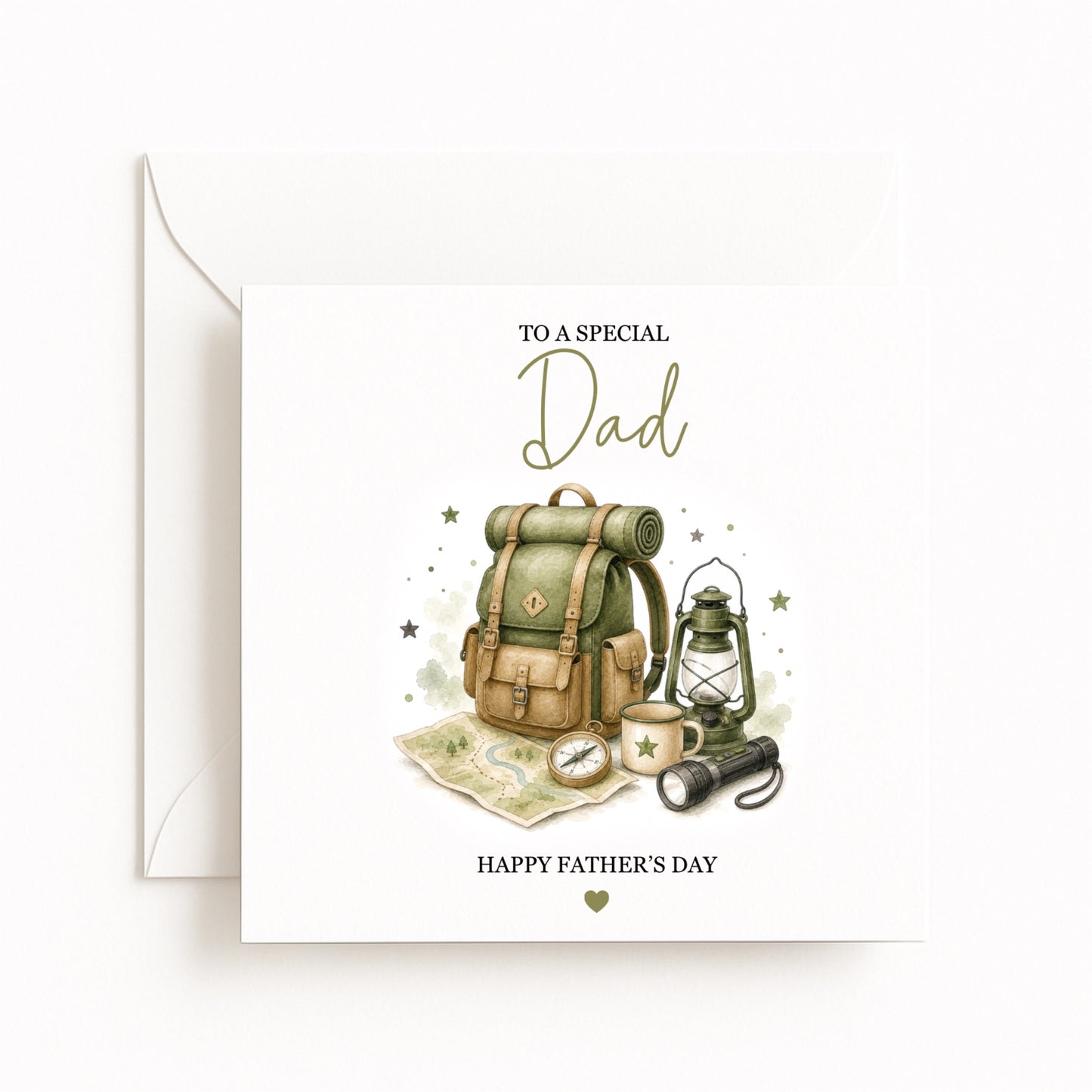 Hiking Theme Father’s Day Card