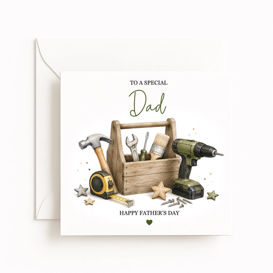 DIY/Toolbox Theme Father’s Day Card