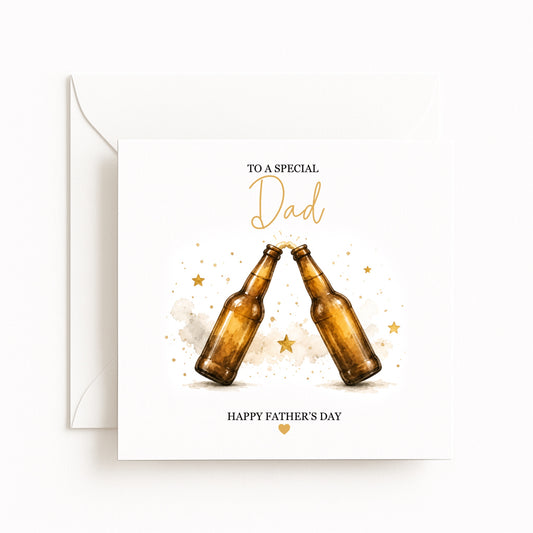 Cheers Beer Theme Father’s Day Card