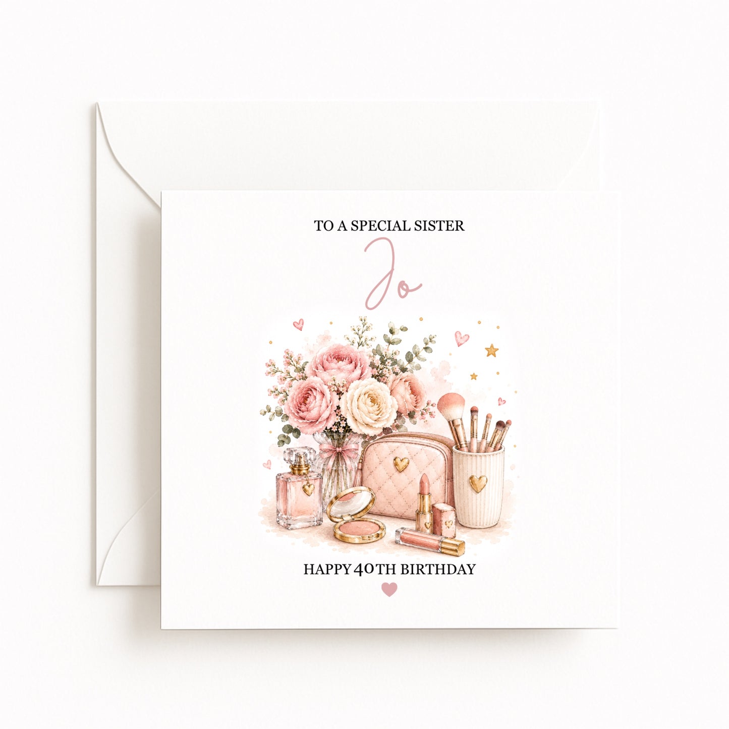 Makeup Birthday Card