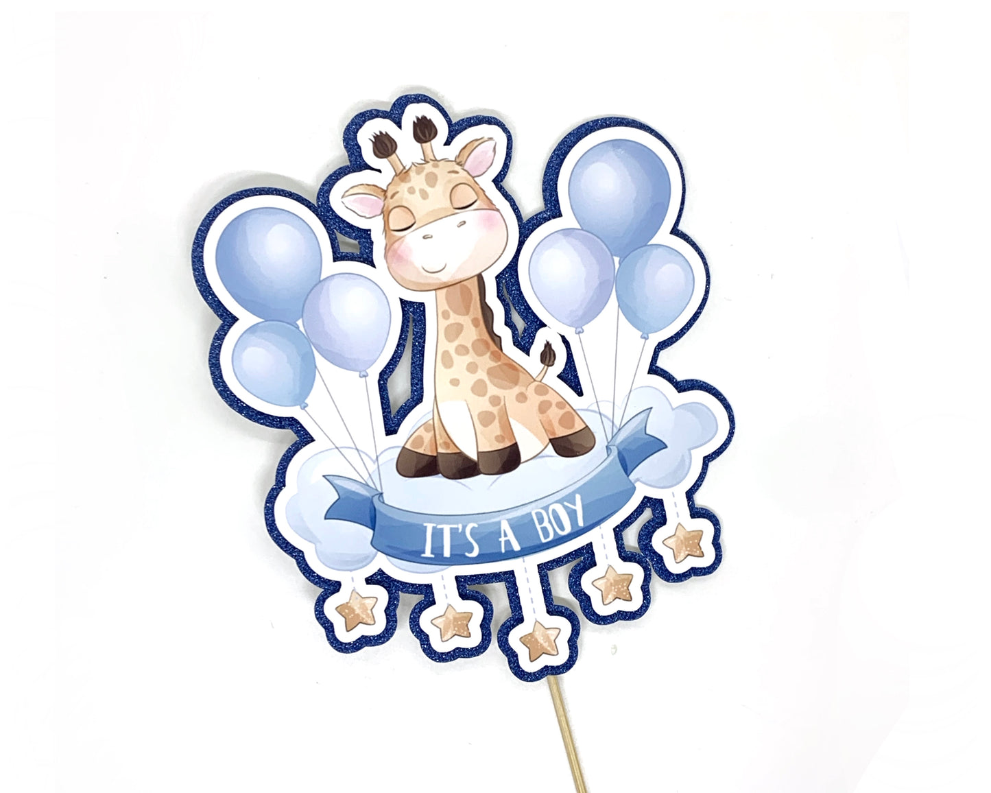 'It’s A Boy' Cake Topper