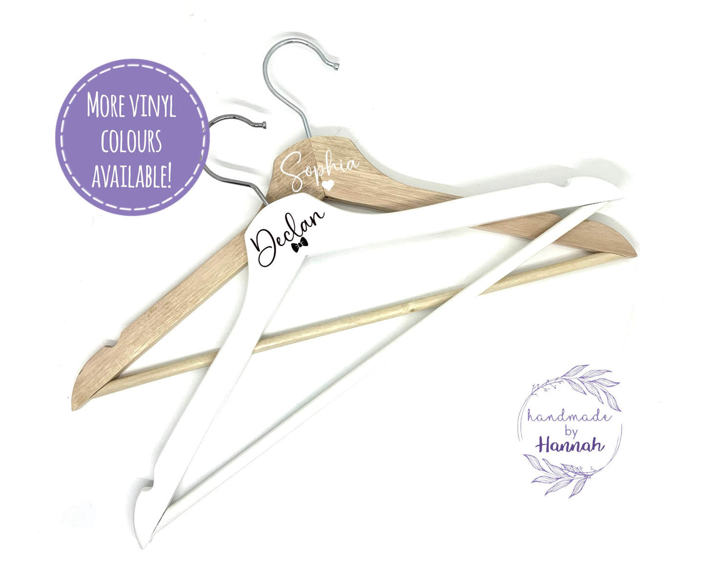 Personalised Wedding/Bridal Dress Hangers