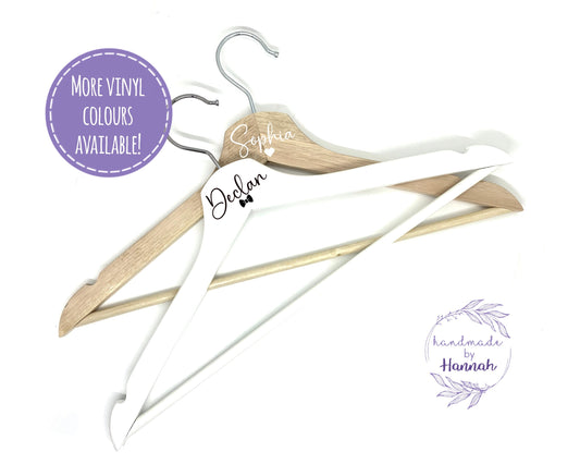 Personalised Wedding/Bridal Dress Hangers